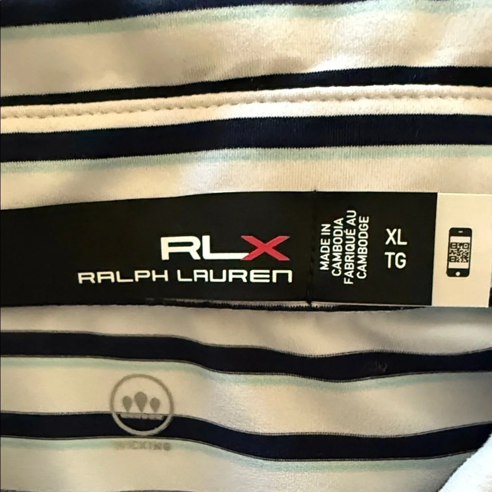 Ralph Lauren RLX Men's sweat wicking polo XL
